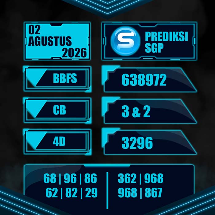 result toto SINGAPORE 2-Aug-2026
