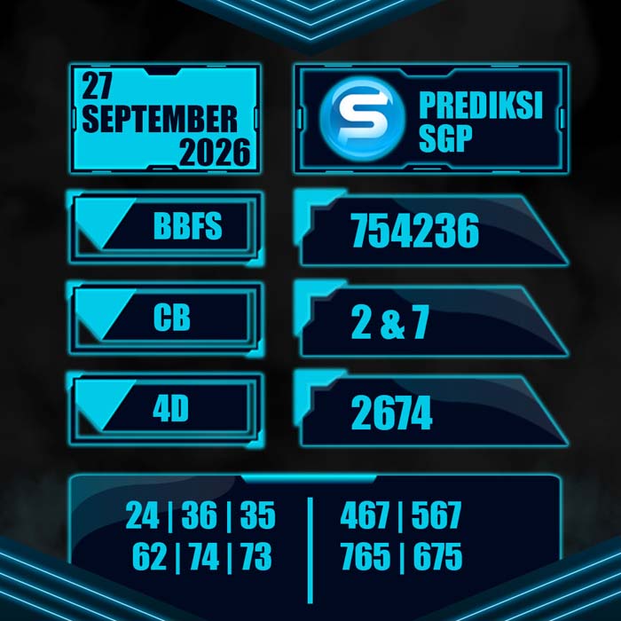 result toto SINGAPORE 27-Sep-2026